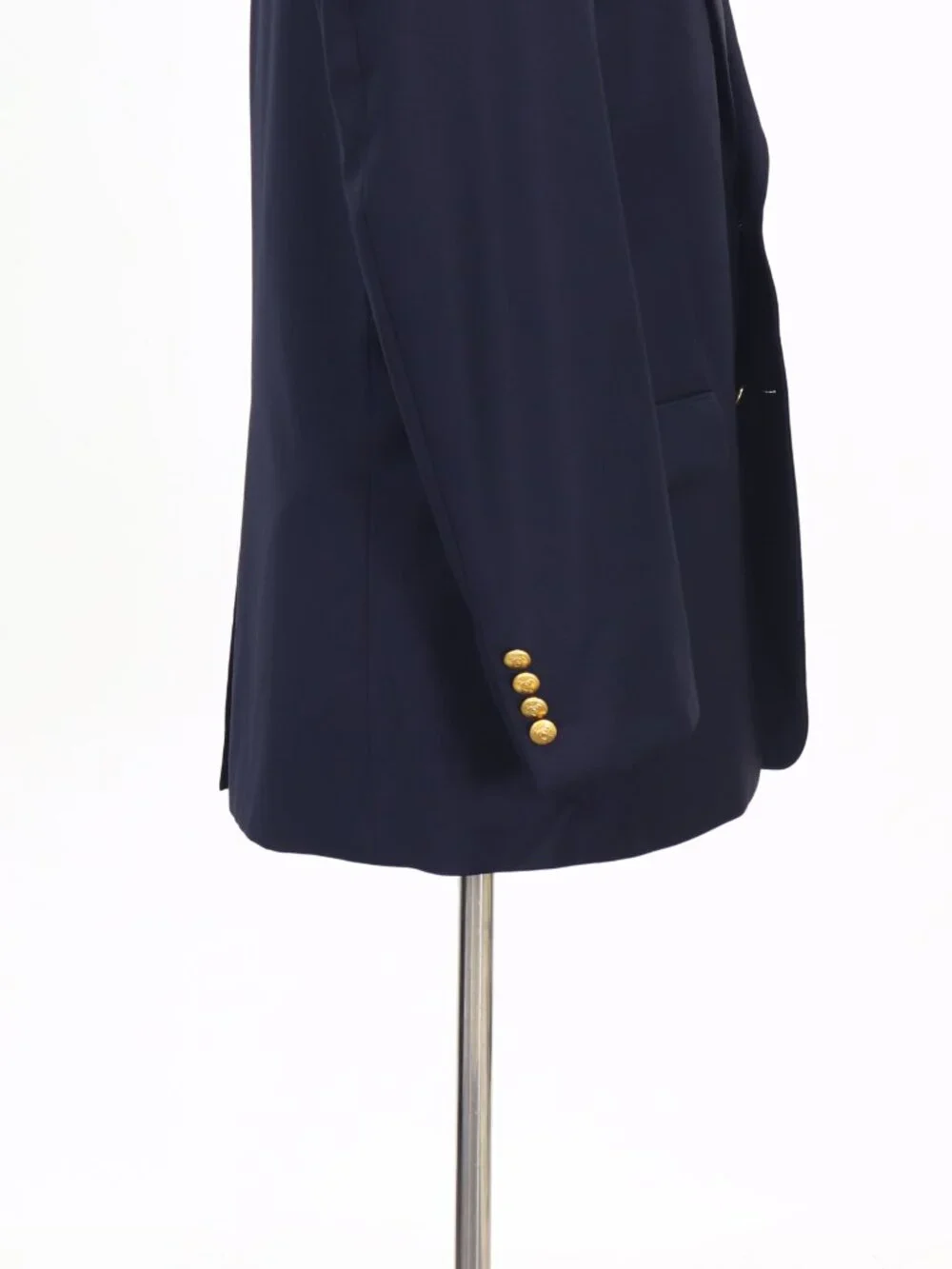 Ralph Lauren 41R Navy Blazer Sport Coat Jacket 2-Button Solid W870